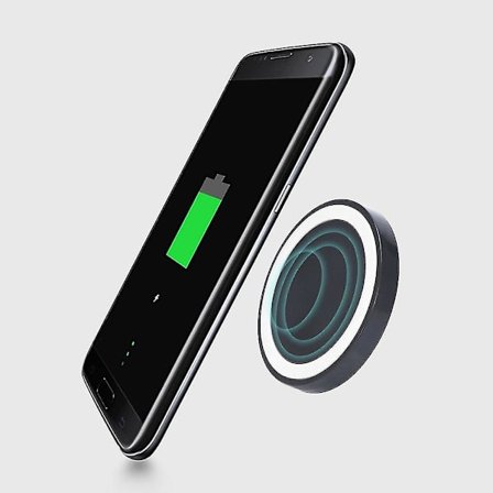 Universal Qi Wireless Power Laddningsplatta för mobiltelefon