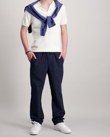 ONLY & SONS JUNIOR OSJLINUS 0007 COT LIN PNT Navy Hosen Jungen - Kids Brand Store