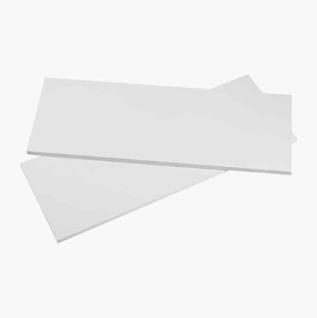 Hyllplan vitt 120 x 20 x 1 8 cm - Biltema