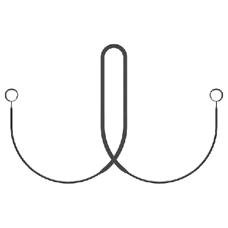 Elastisk sträng för hängande halsband mot tappad rep för LIVE 300 Wireelss hörlurar