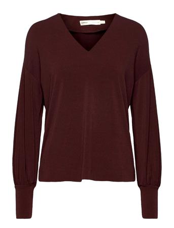 Vanja Top Pitkähihainen Pusero Paita Punainen InWear