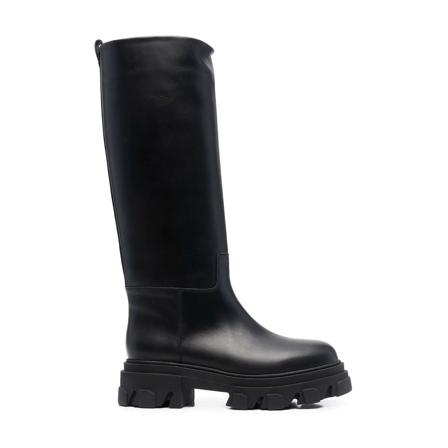 Gia Borghini Perni 07 knee-high Støvler Sort, Dame, Størrelse: 40 EU