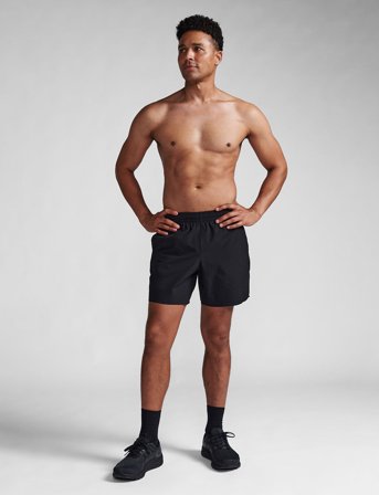 2XU Motion 6 Inch Shorts - Black - S