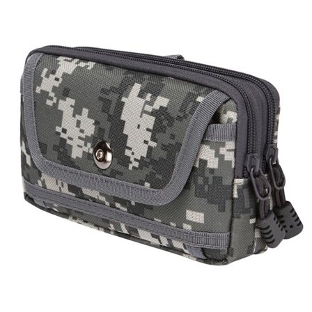 Mini midjeplånboksmynt för nyckelväska Militärpaket Liten kortväska påsar rektangelformad telefonpaket Militär midjeväska