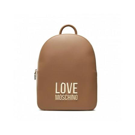 Love Moschino Rugzak with Charm , Bruin , Dames , Maat: ONE Size