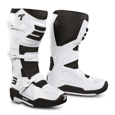 Botas de Cross Shot Race 4 Blanco 44