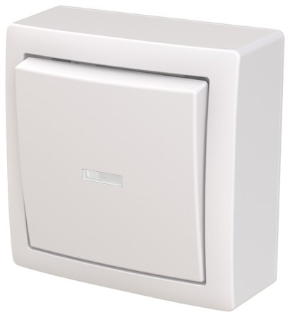 ABB 1466A-916 Tryckknapp Trapp strömställare, Strömbrytare & vägguttag