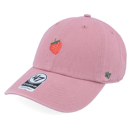 47 Brand - Rose unconstructed Casquette - Fruit Base Runner Icon 47 Clean Up Mauve Dad Cap @ Hatstore