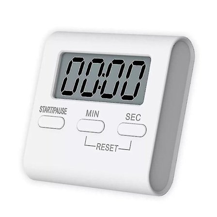 LCD Digital Køkken Timer Til Madlavning, Brusebad, Studie, Stopur, Alarmur