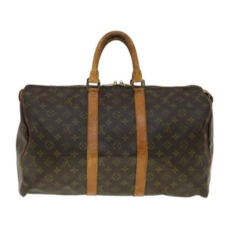 Louis Vuitton Vintage, Pre-owned Handbag Bruin, Dames, Maat:ONE Size,leather