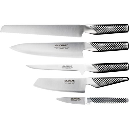 Global Bagarens val, knivset med 5 knivar - Köp Global-knivar och tillbehör hos Bagaren och Kocken | Matlagning > Köksknivar > Knivset | Bagaren och 