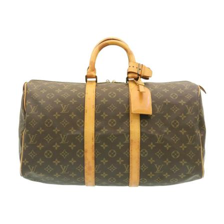 Louis Vuitton Vintage, Pre-owned Keepall 45 Bruin, unisex, Maat:ONE Size