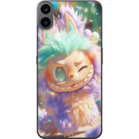 Kompatibelt Mobilskal till Nothing Nothing CMF Phone 1 Söt fantasikaraktär med fluffig päls, pastellfärger och kawaii-stil, lekfull illustration f