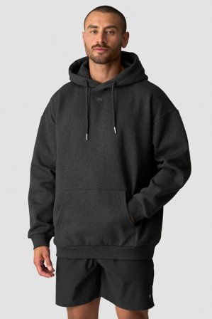 ICANIWILL - Everyday Relaxed Hoodie Men Grey Melange - Heren - sportkleding van ICIW
