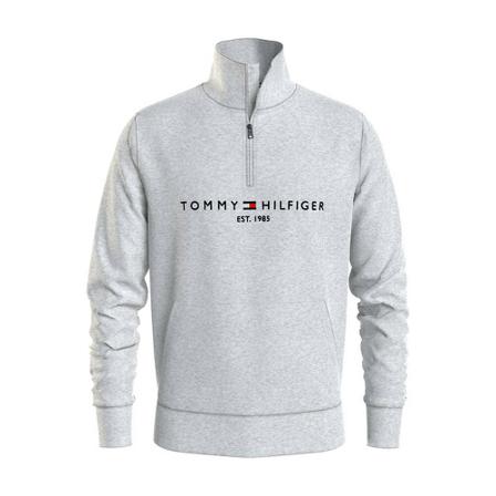 Tommy Hilfiger Pullover , Grijs , Heren , Maat: 3XL Hoodies & sweatvesten