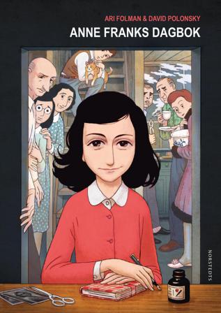 Anne Franks dagbok - Bok av Ari Folman & David Polonsky - Inbunden