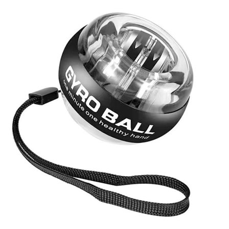Auto Start Gyro Ball, Håndleds Power Ball, Styrker og Underarms Gyro Ball Håndledstræner, Håndledsbold til Styrkelse af Arme, Fingre, Håndledsknogler