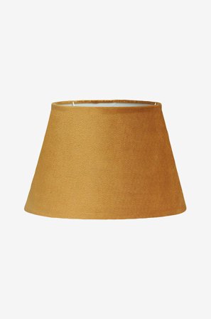 PR Home - Soikea lampunvarjostin samettia 20 cm - Keltainen - Lampunvarjostimet - - Homeroom