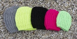 Strikkeoppskrift Lue - Svarta Fåret