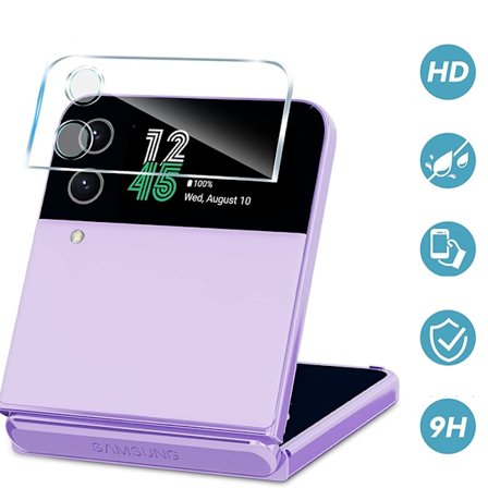 2-PACK Samsung Galaxy Z Flip 4 Standard HD Kameralinsskydd