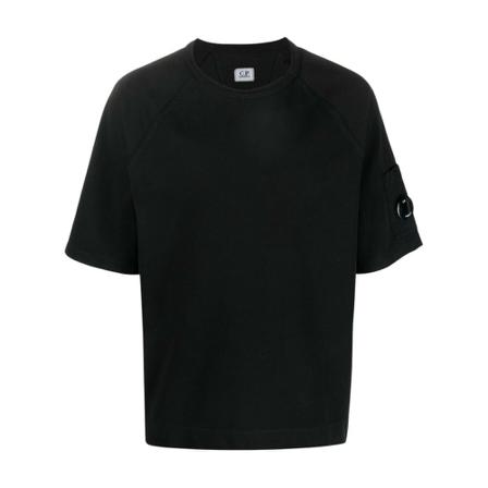 C.p. Company, C.p. Company T-shirts and Polos Black Zwart, Heren, Maat:M