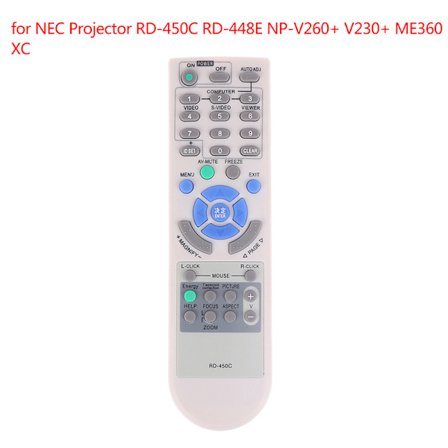 Fjernbetjening til NEC-projektor Rd-450c Rd-448e Np-v260+ v2