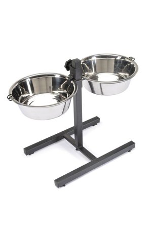 Camon Portaciotole Con Piedistallo e Ciotole C026/4