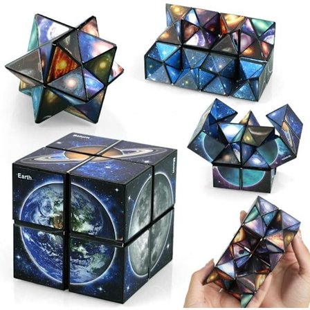 2-i-1 stjernehimmel magisk terning