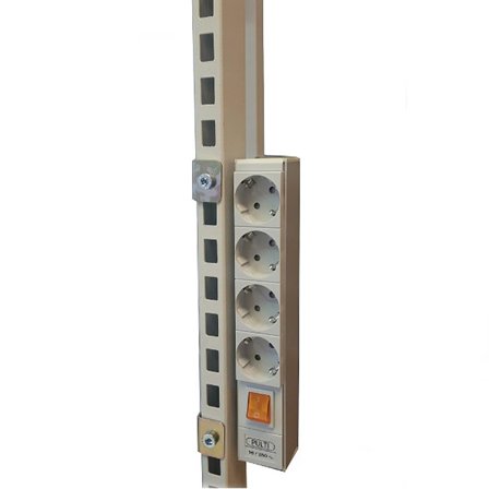 GBP 203089 Energipanel 4 x Schuko, jordet, Garageindretning & opbevaring