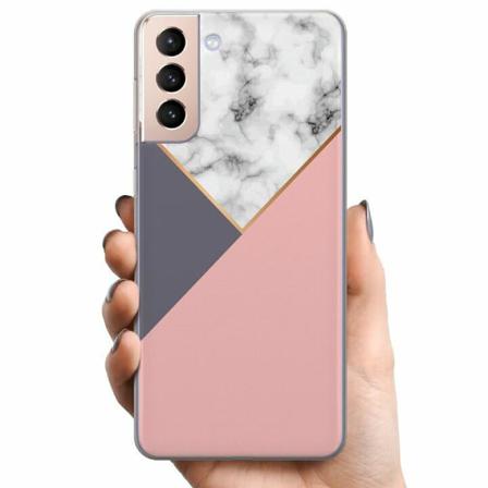 Samsung Galaxy S21+ 5g Tpu Mobilskal Marble Cut