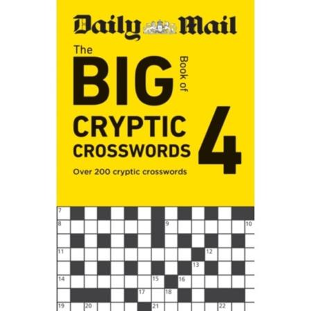 Daily Mail Big Book of Cryptic Crosswords Volume 4 (häftad, eng)