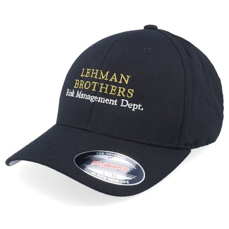 Iconic - Schwarz flexfit Cap - Risk Management Department Black Flexfit @ Hatstore