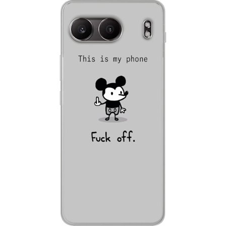 Yhteensopiva Puhelinkuori OnePlus Nord 4 Vittu pois