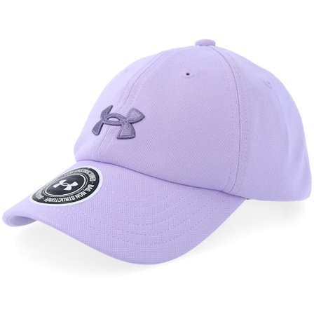 Under Armour - Violett Unconstructed Cap - Kids Blitzing Low Purple Crest Dad Cap @ Hatstore