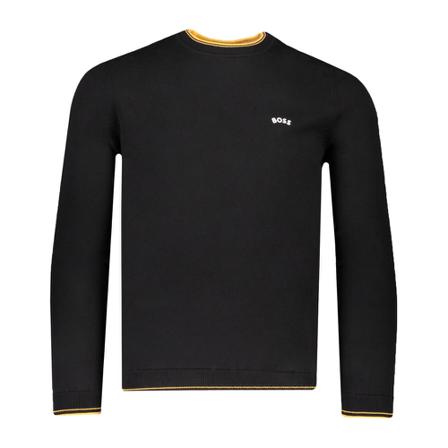 Hugo Boss Trui Zwart , Zwart , Heren , Maat: L