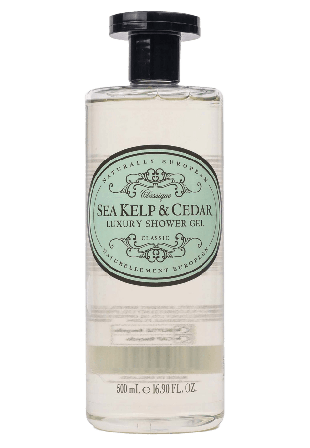Naturally European Shower Gel Sea Kelp & Cedar Bad dusch Unisex 500ML