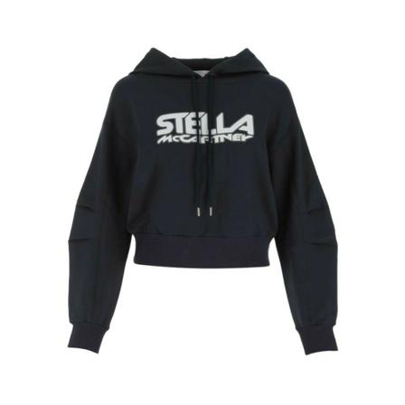 Stella McCartney, Hoodies Zwart, Dames, Maat:L
