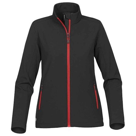 Stormtech Dam/Kvinnor Orbiter Softshell Jacka XXL Svart/Ljusröd