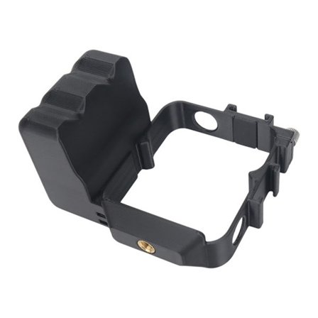 Justerbar Kamerahållare Ergonomisk Design Dubbel Cold Shoe Port Lättvikt