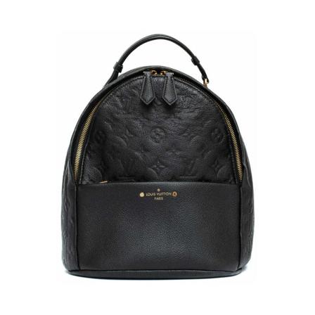 Louis Vuitton Vintage, Pre-owned Backpacks Zwart, Dames, Maat:ONE Size,leer