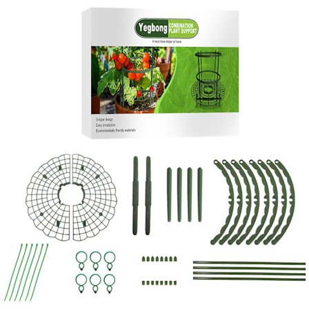 Melon Vugge Kombinasjon Plantestøtte Gjenbrukbar Squash Støtteramme Unngå Bakkeråte For Blomst