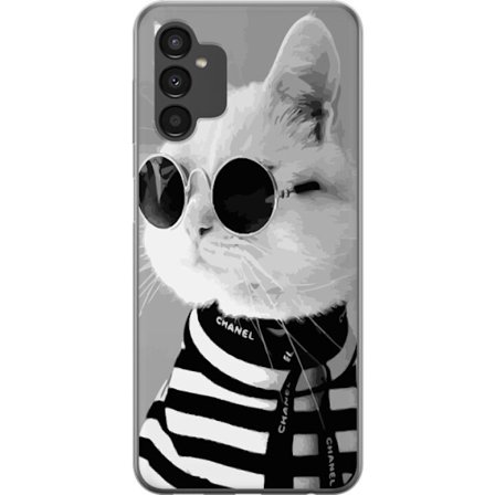 Kompatibelt Mobilskal till Samsung Samsung Galaxy A04s Fancy Cat