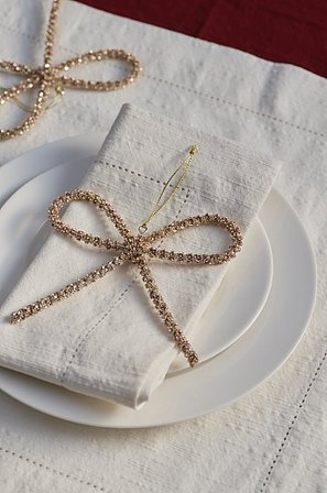 Jotex - Kerstdecoratie 2-pak Goud goud - LAURA - Koop Kerstversiering bij Jotex