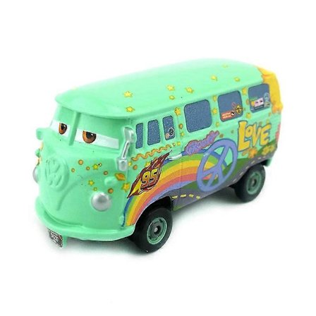 Pixar Cars Mater Støbt Bil - Cherry Blossoms Udgave Med Lynet McQueen