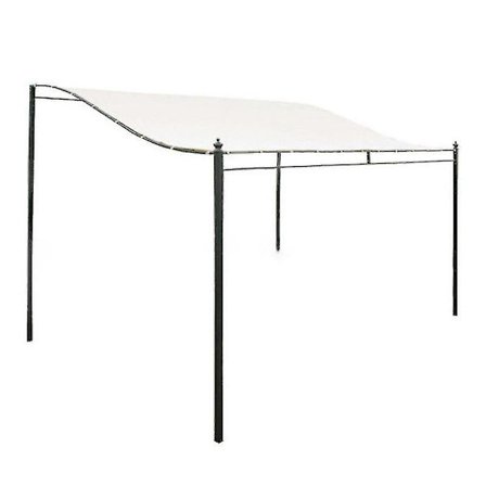 Rektangulær Solsejl UV-Blokerende Baldakin til Græsplæne Terrasse Baghave Carport Have Udendørsaktiviteter, BeigeBY