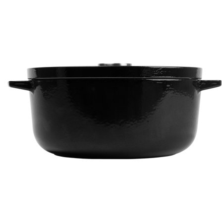 Kitchenaid Støpejernsgryte 26 cm/5,2 liter, onyx black