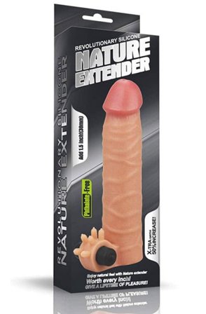 Kjøp Lovetoy Vibrating Silicone Extender - Vibrerende penisoverdrag | God pris