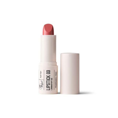 Ecooking Lipstick 03 Roseberry med Hyaluronsyre og E-vitamin til Pleje og Blødgøring af Læber, Læbestift