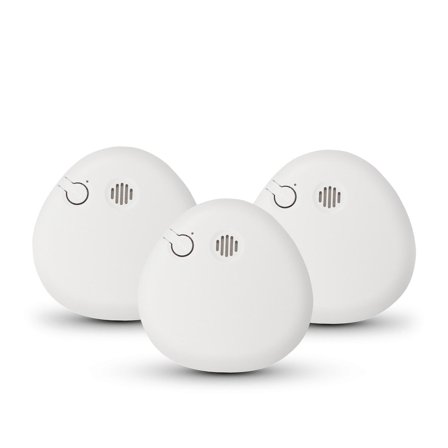 Housegard Pebble Optical Smoke Alarm (3-pack)