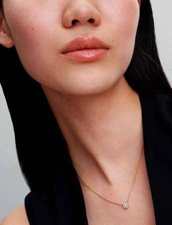 Pandora 14K Gold-Plated Collier With Clear Cubic Zirconia - Gold - 45 CM